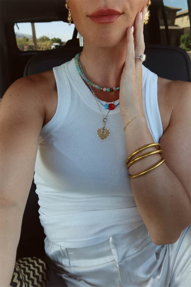 Summer Mother With Chunky Beads