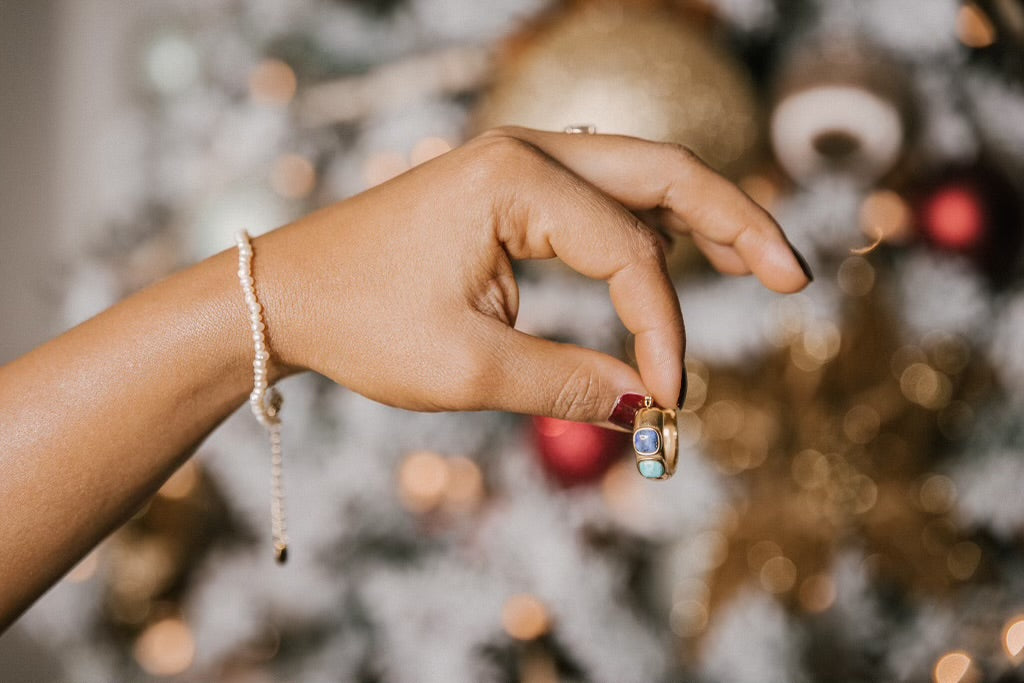 Clutch Your Pearls 18K Gold Pearl Bracelet