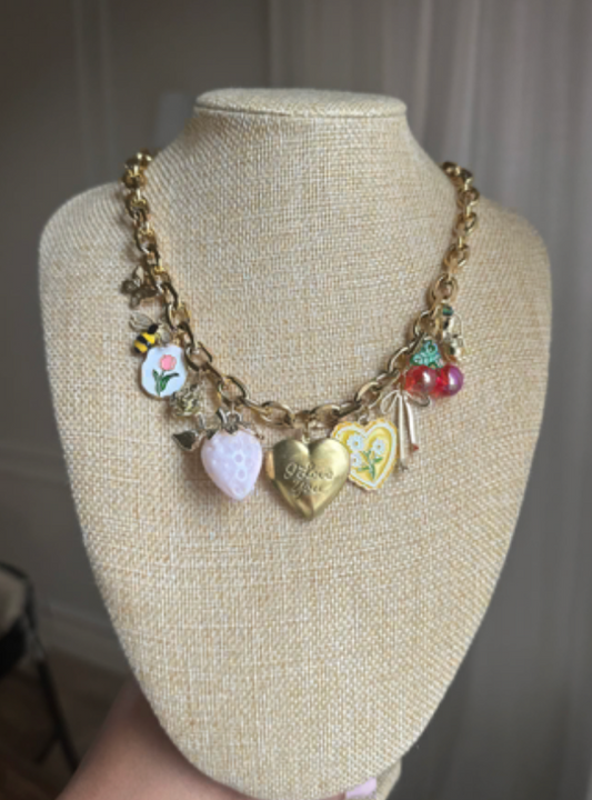 Spring Fling Charm Necklace - One Off