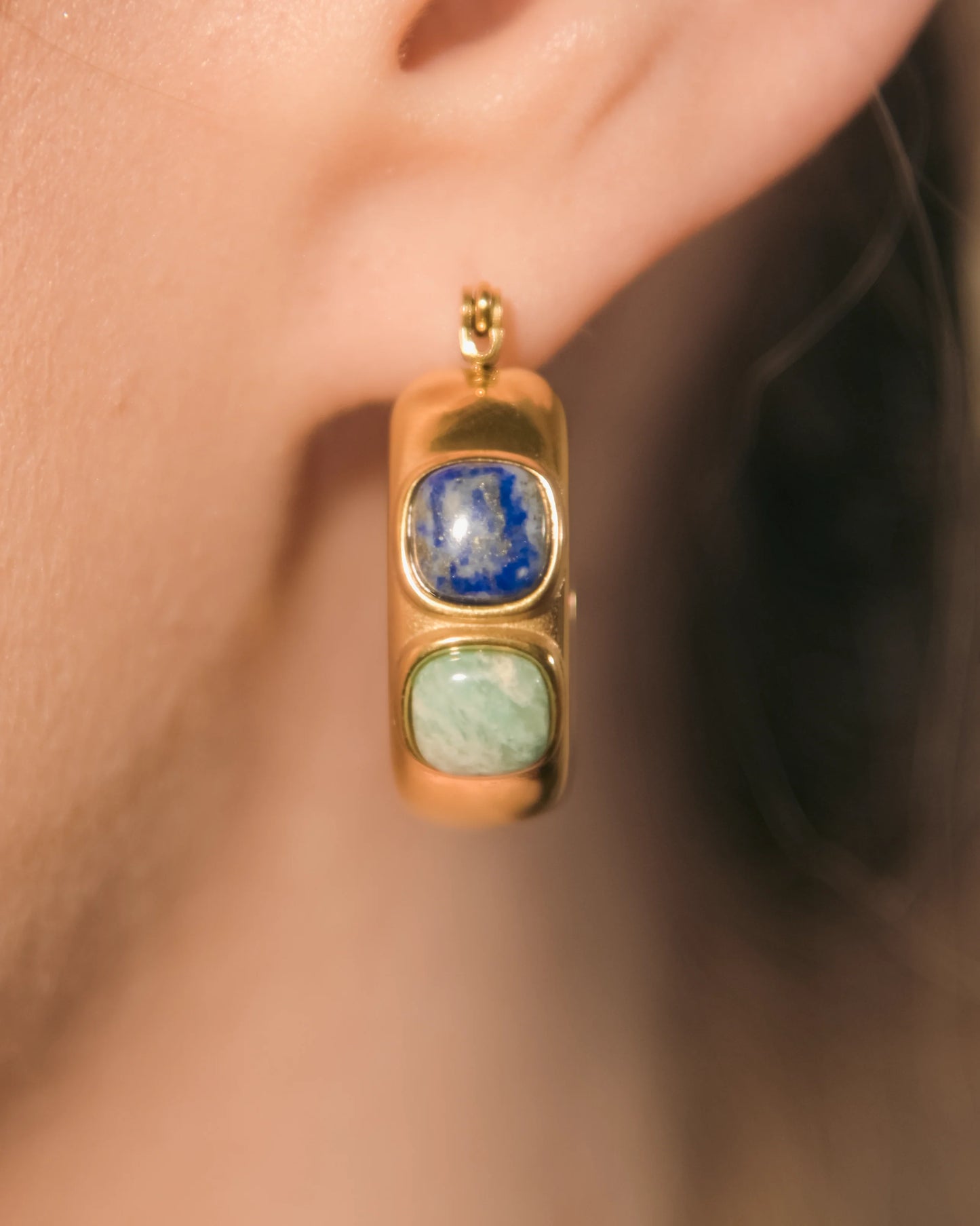 The Gala 18K Gold Hoops