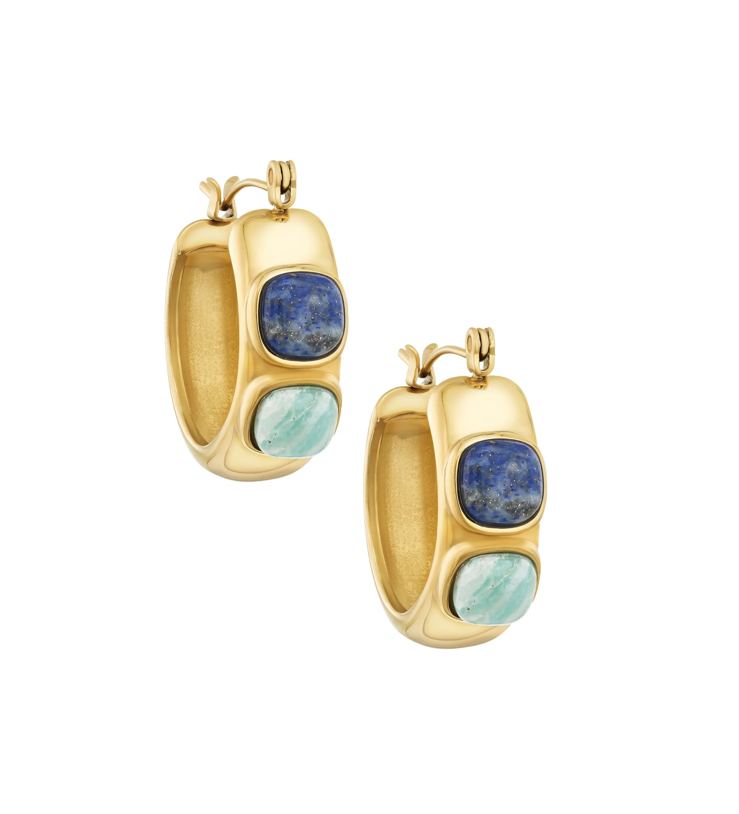 The Gala 18K Gold Hoops