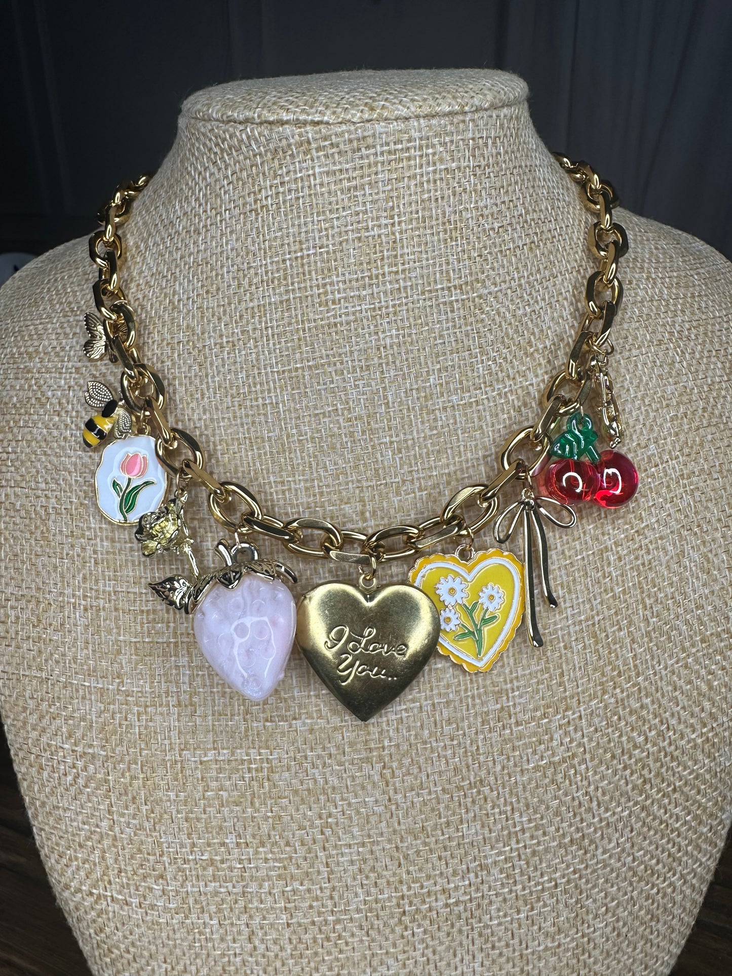 Spring Fling Charm Necklace - Pre Designed