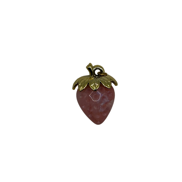 Oversized Strawberry Charm