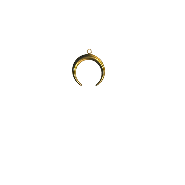 Gold Moon Charm