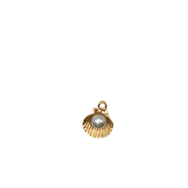 Oyster with Pearl Charm