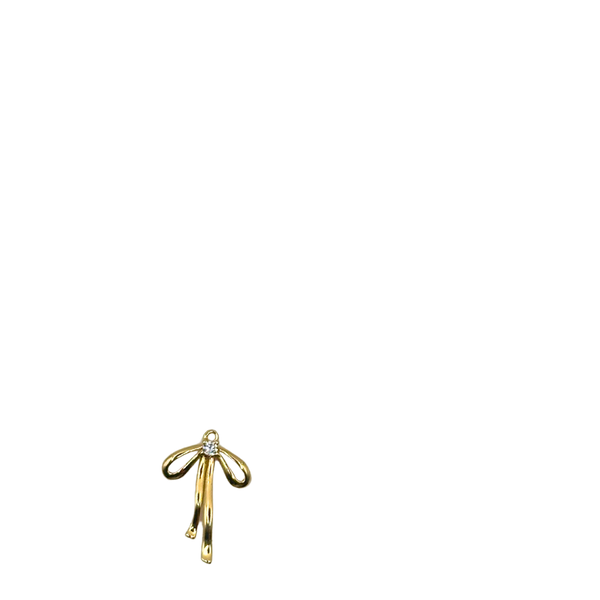 Gold Bow Charm