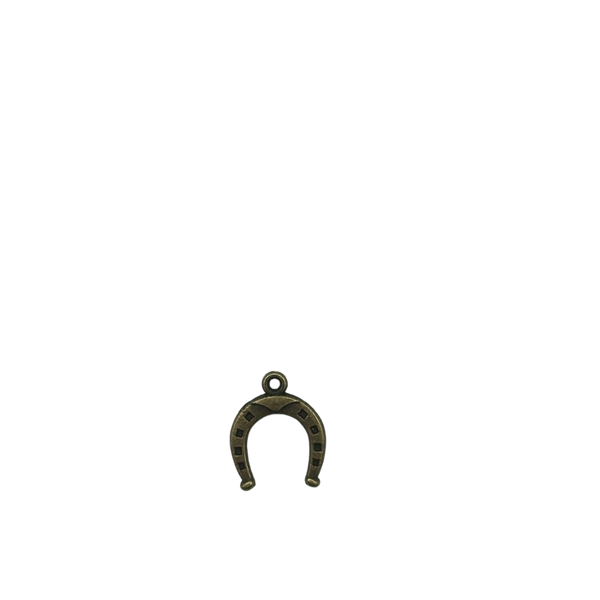 Bronze Horseshoe Charm