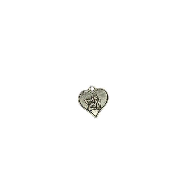 Silver Angel Charm