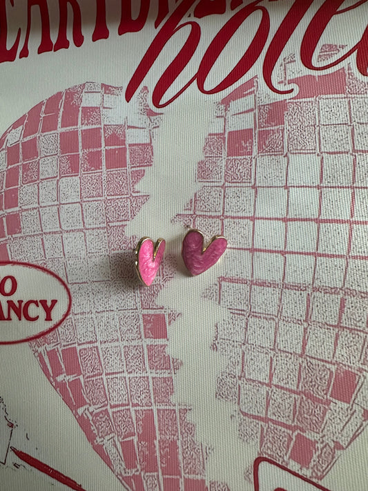 The "Isn't She Lovely" Earrings in Hot Pink