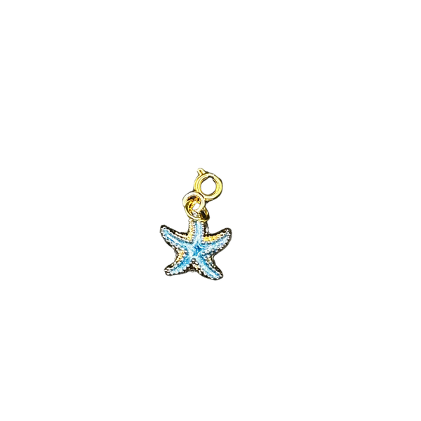 Blue Starfish Charm